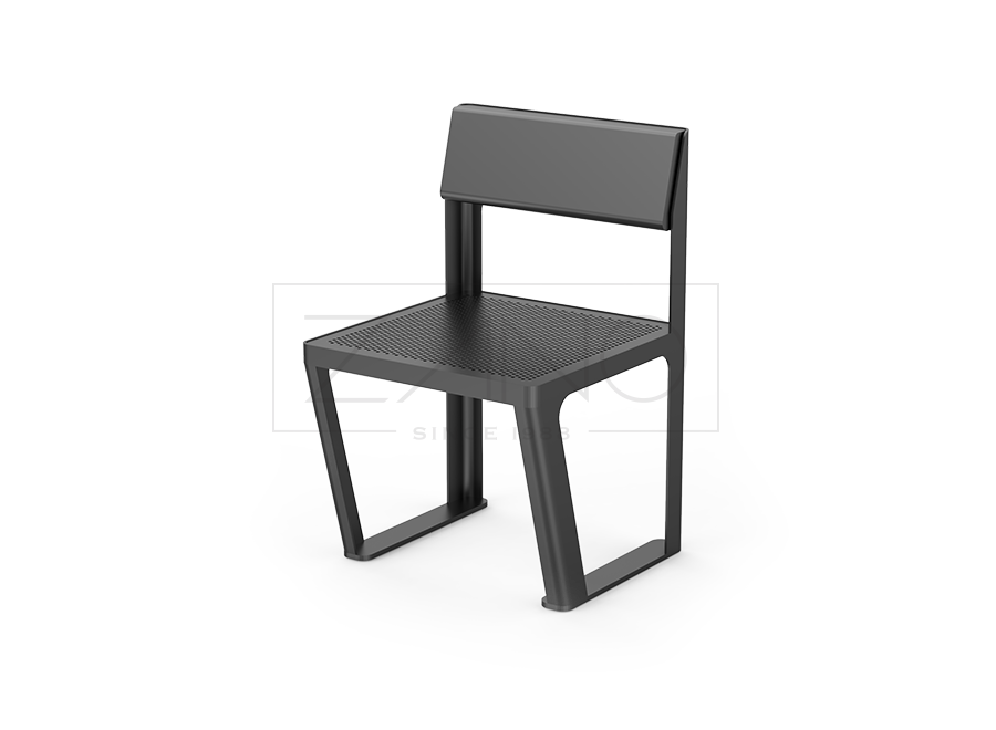 Armchair Scandik 02.646.P | carbon steel