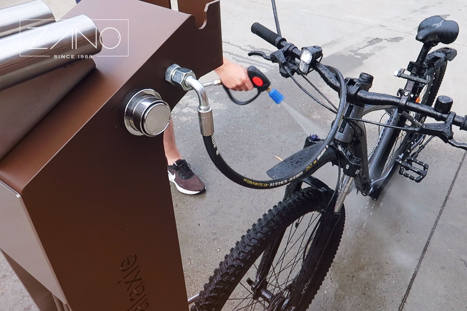 Bike Fixtation High Security Electric Bike Pump