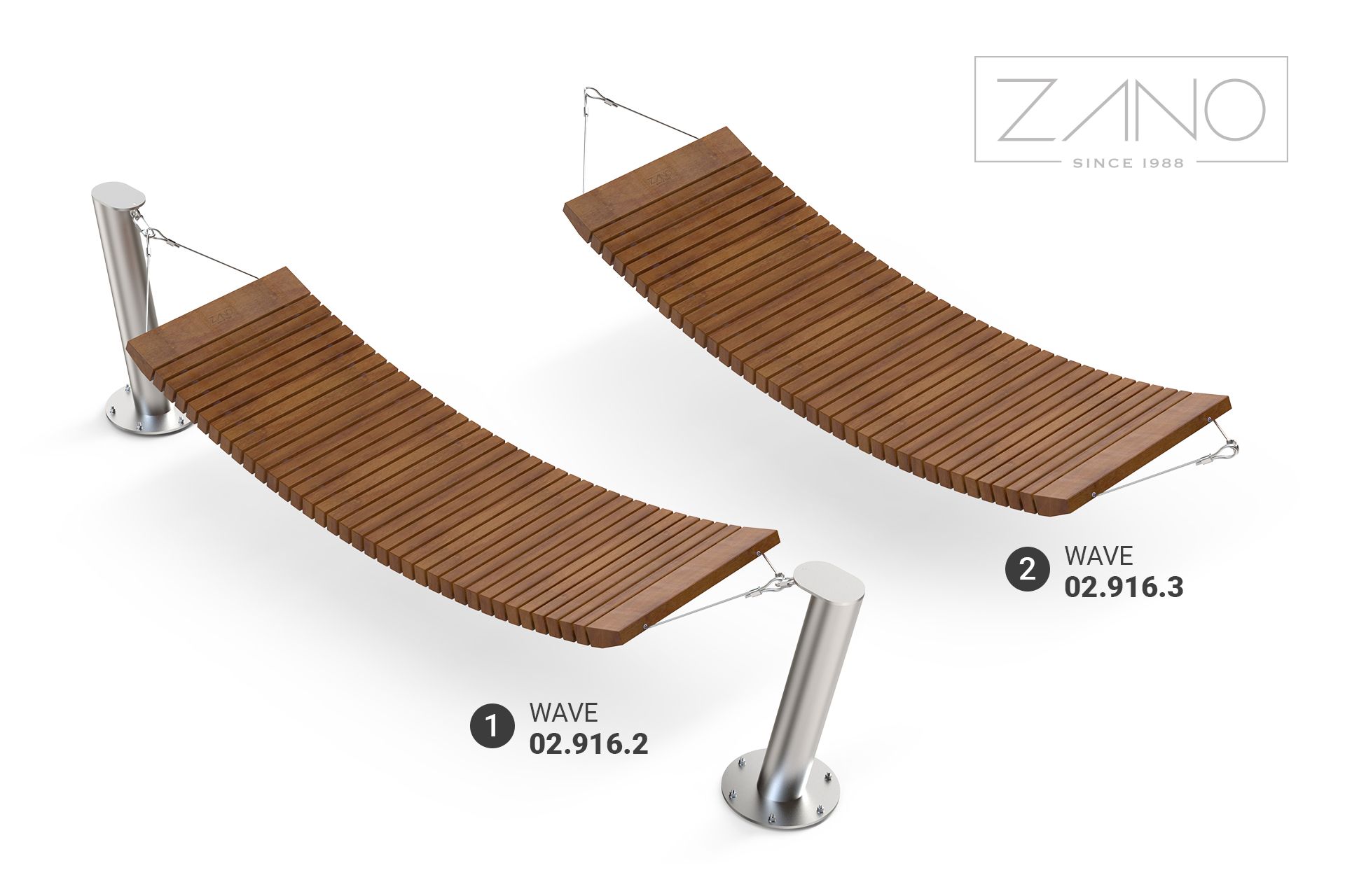 WAVE hammocks | ZANO urban furniture