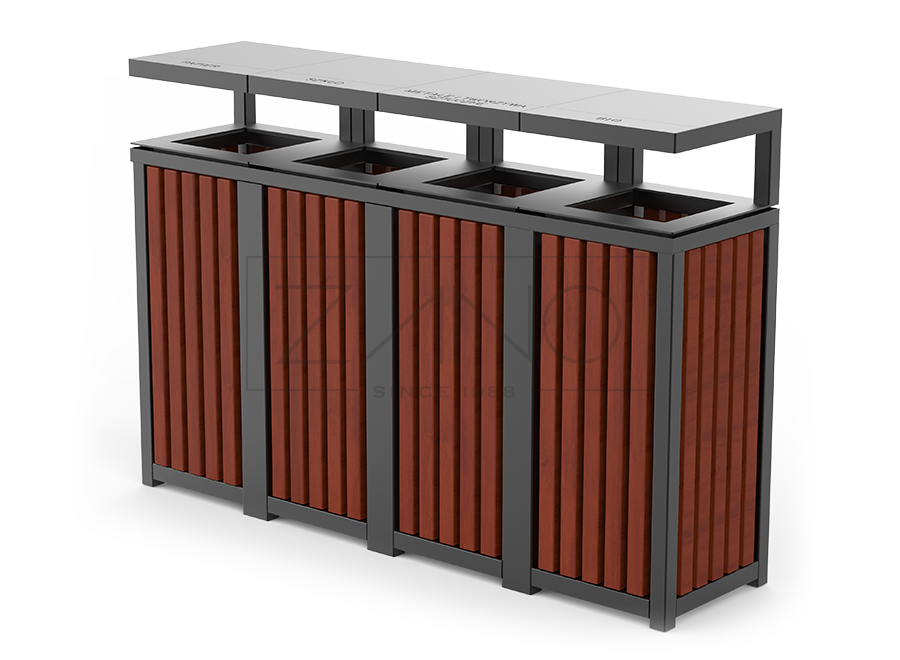 Altus Litter Bin 15.452.7 | Carbon Steel Altus Litter Bin 15.452.7 | Carbon Steel