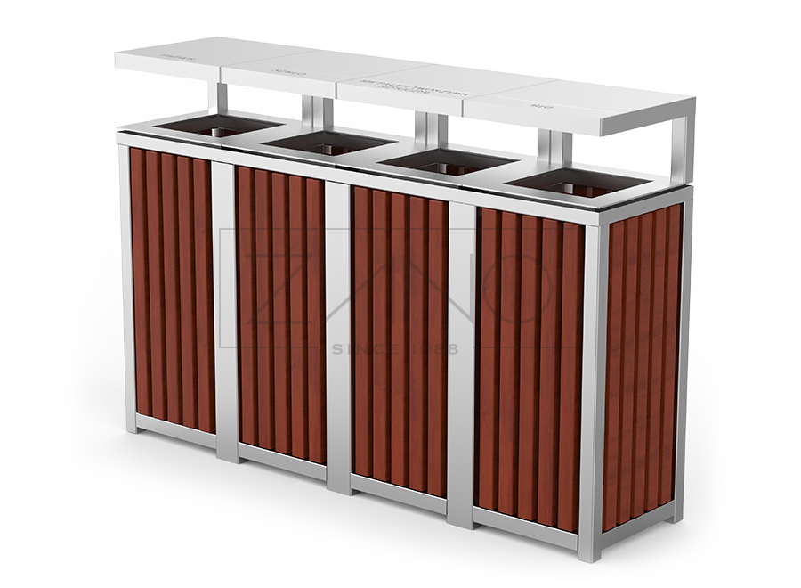 Altus Litter Bin 15.452.7 | Stainless Steel Altus Litter Bin 15.452.7 | Stainless Steel