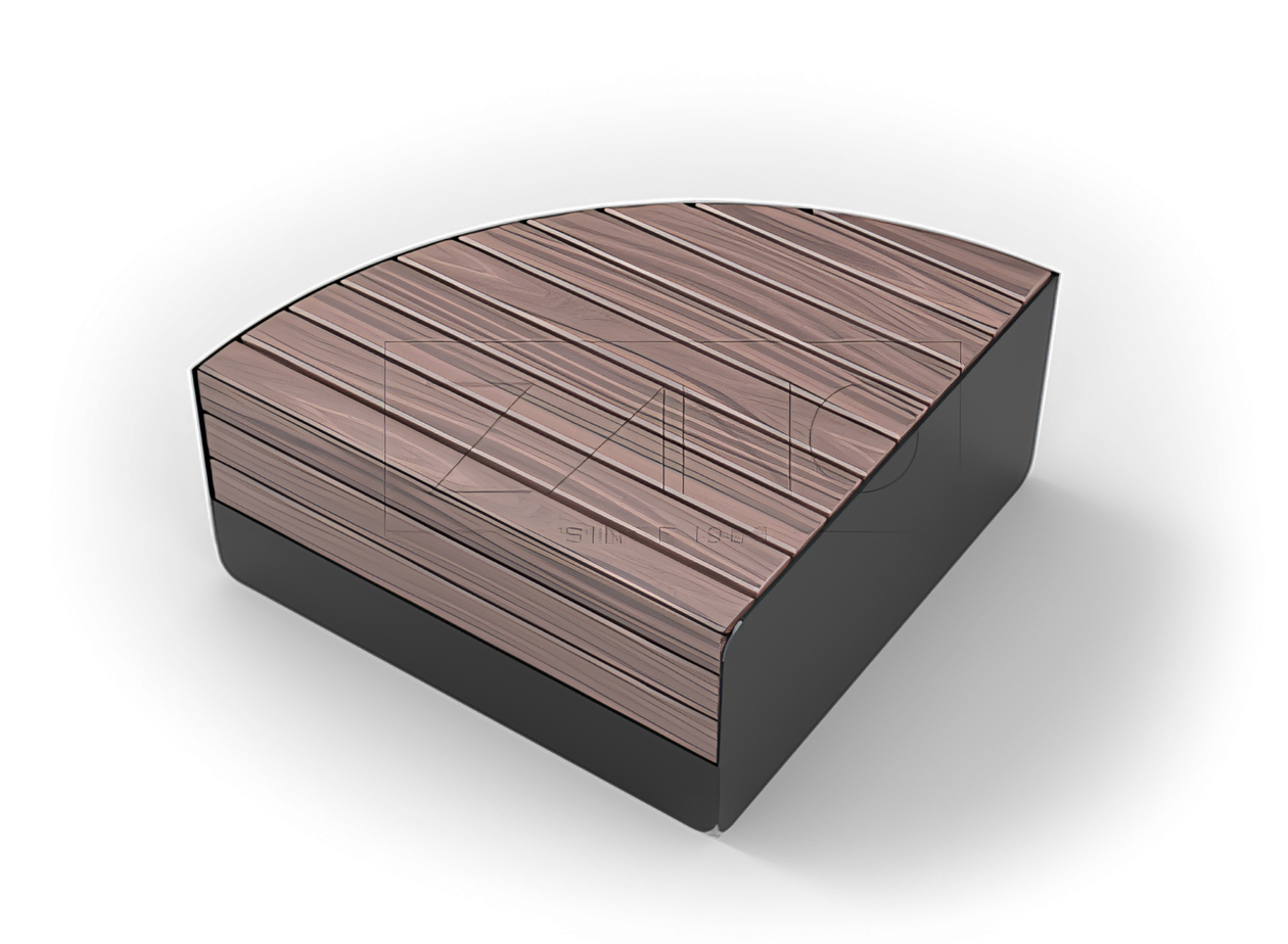 Orbit bench 02.450.1 Orbit modular bench 02.450.1