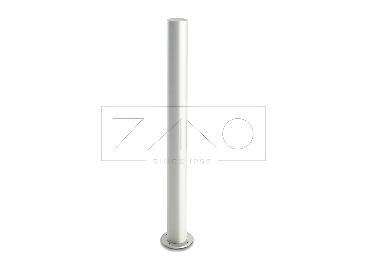 stainless polished steel bollards