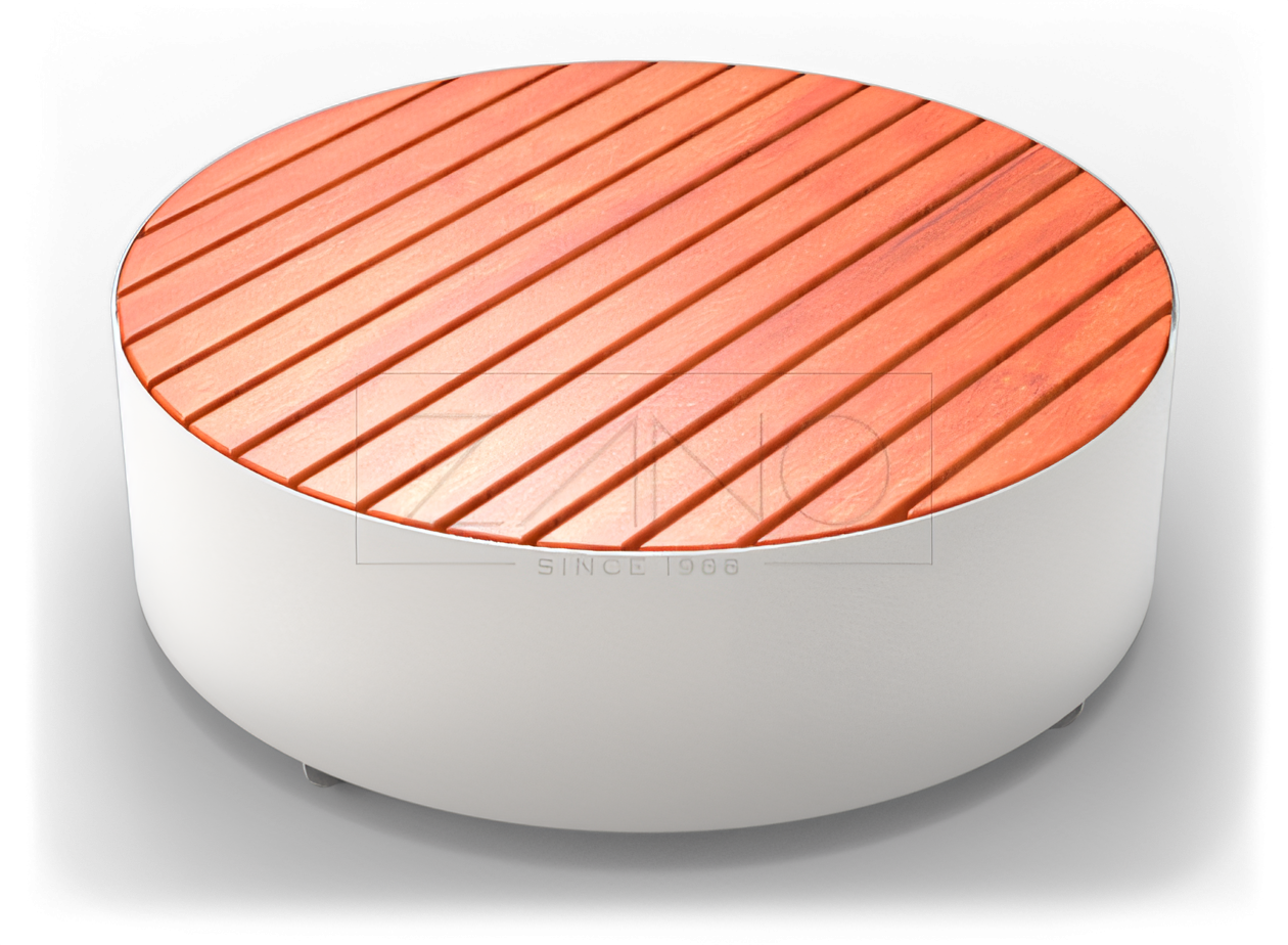 Modern bench Univers by ZANO | Stainless Steel