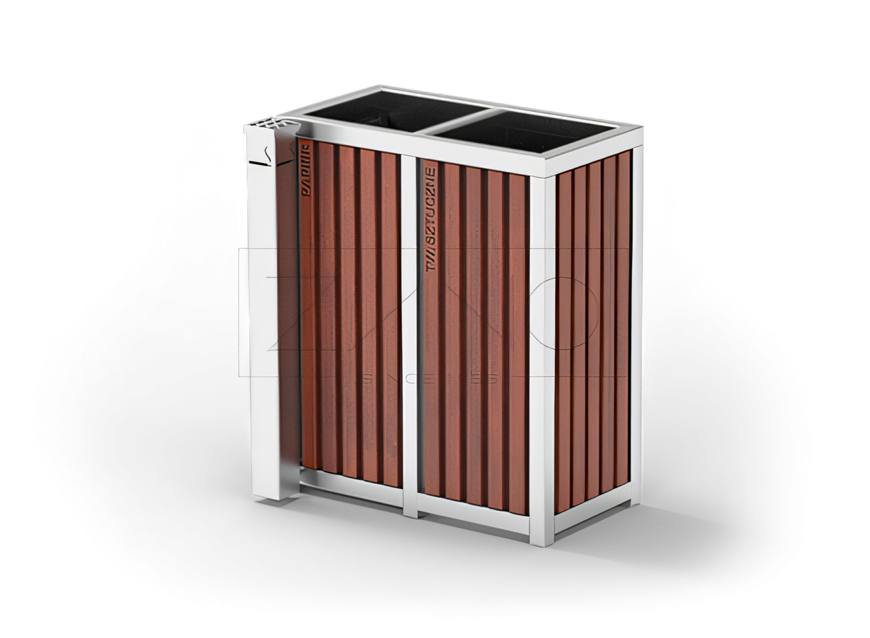 Urabn furniture made of stainless steel