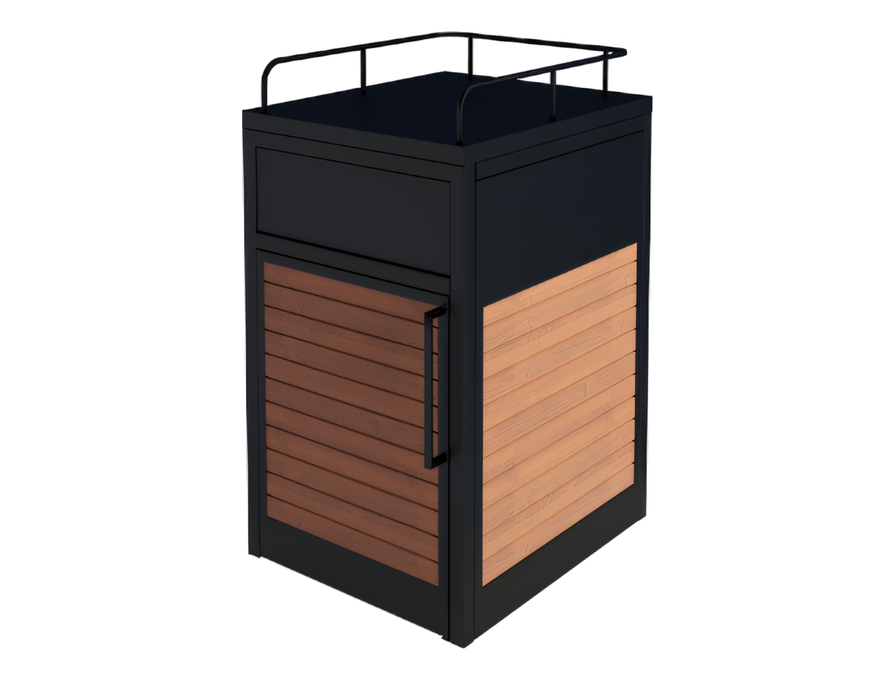 Trash bin Salver for food courts and restaurants Salver food court trash bin