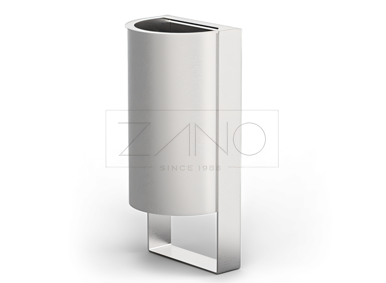 Stainless steel outdoor litter bin Outdoor city furniture | Litter bins