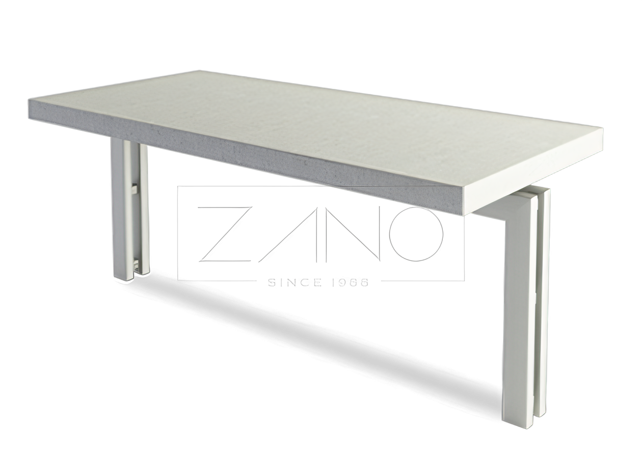 Stainless steel table legs Bus table made of stainless steel