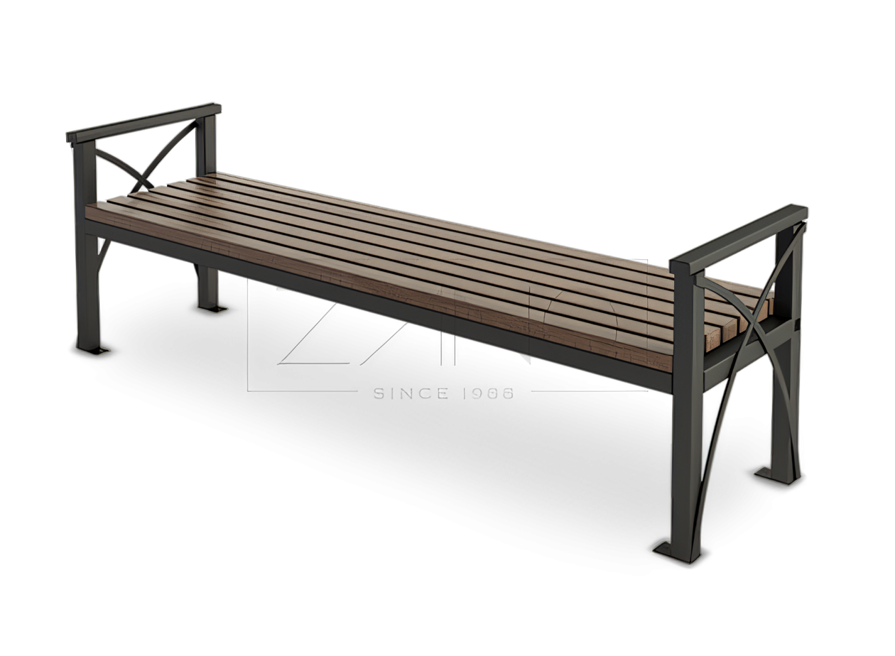 Skała bench without back