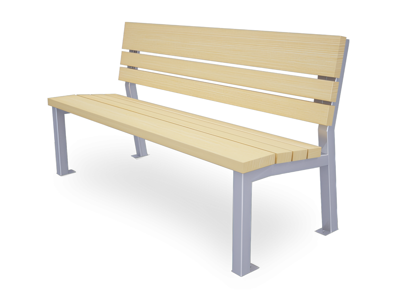 Valencia is a classic style wooden bench perfect for indoor applications