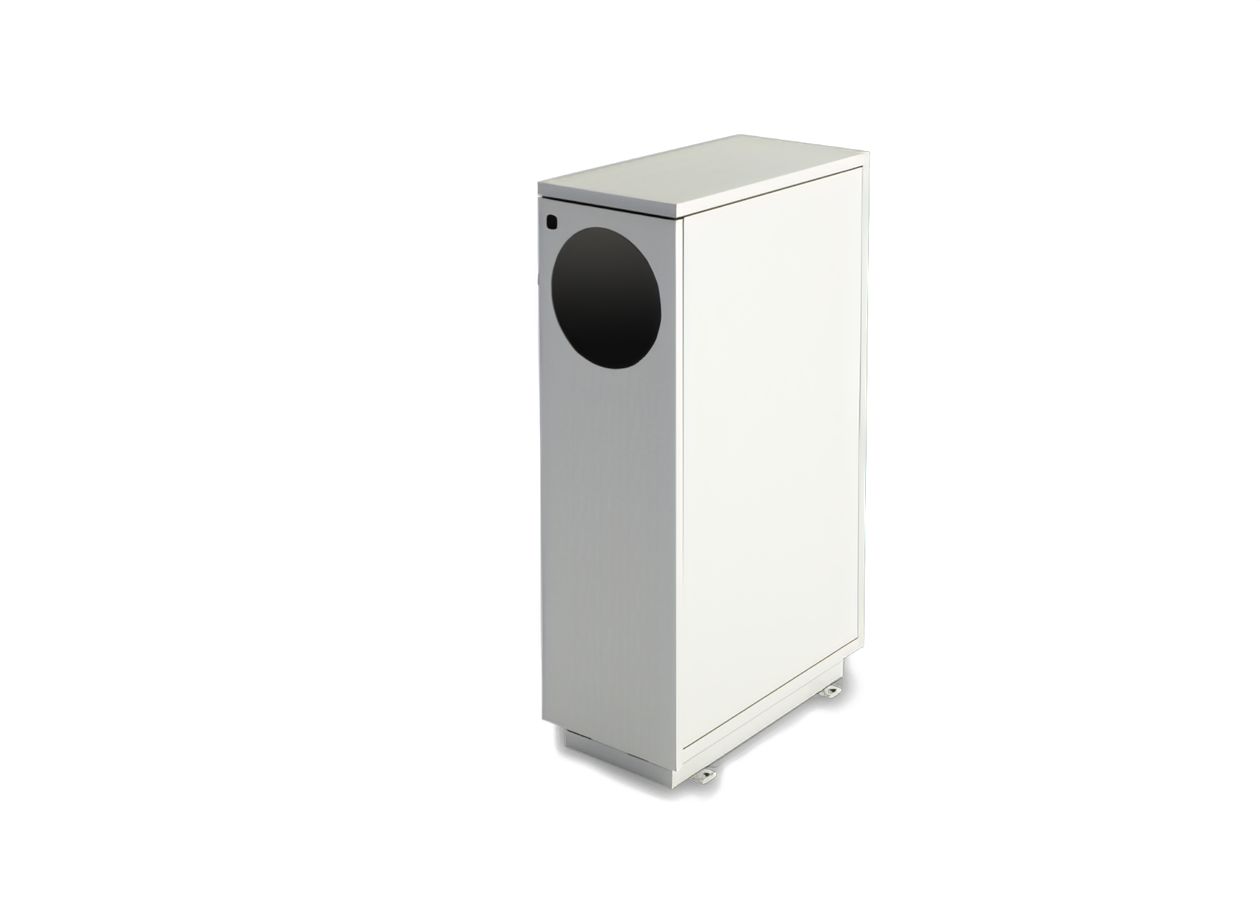 stainless steel trash bin- modern design