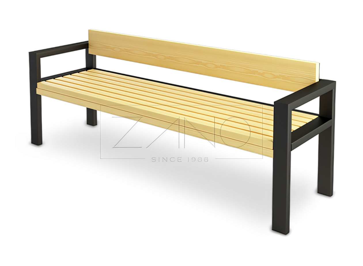 Latis bench is a comfortable and modern bench- perfect for the shopping malls