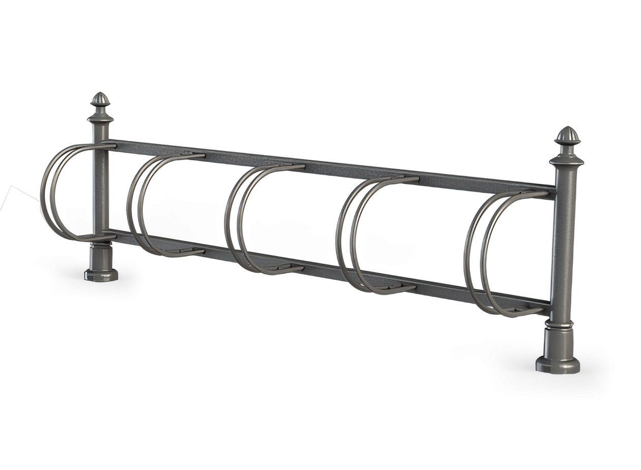 Bicycle rack 05.050 classic and stylish stainless steel bicycle rack