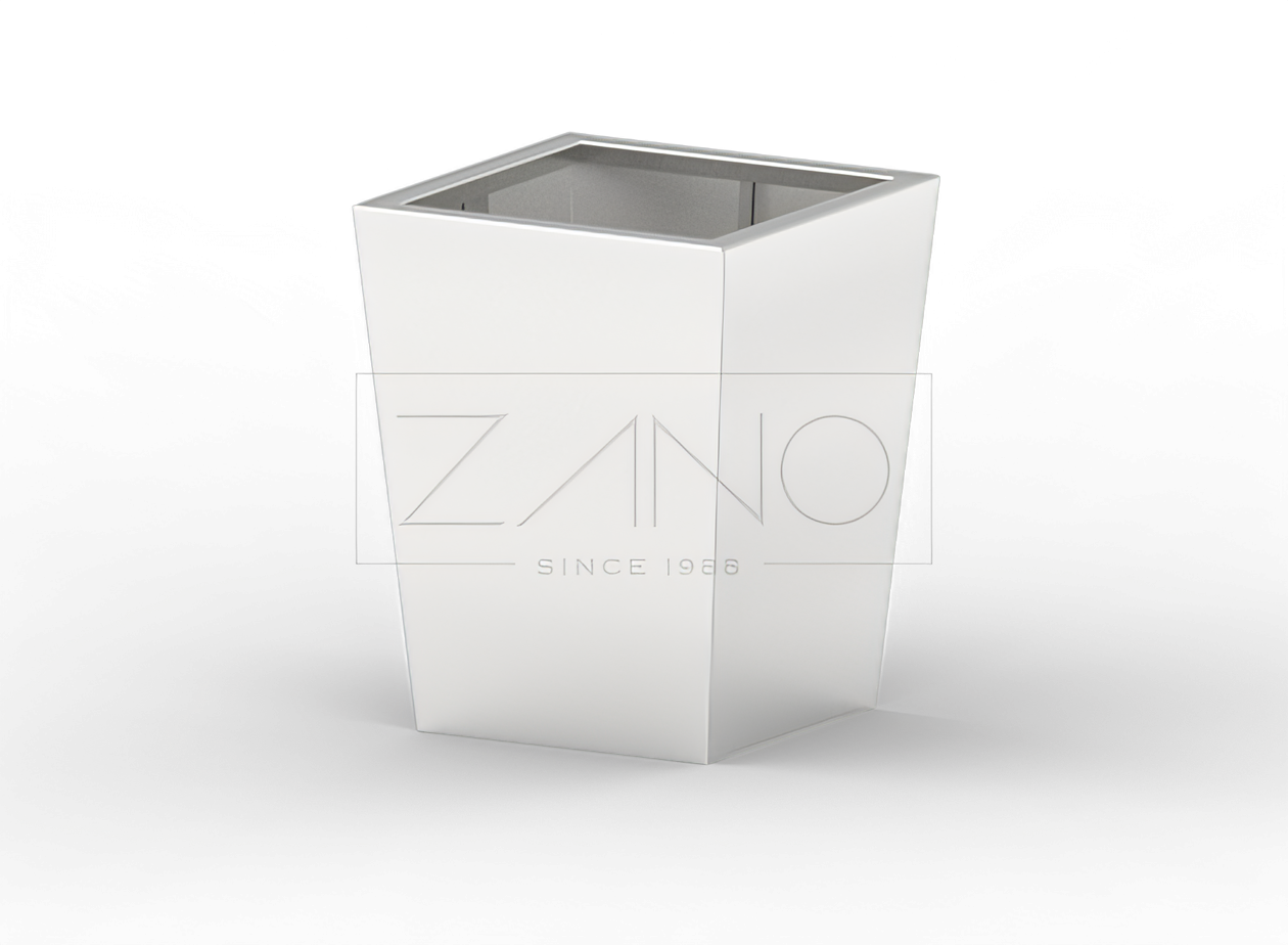 Tulip planter 06.021.2 made of stainless steel, size M | ZANO Street Furniture