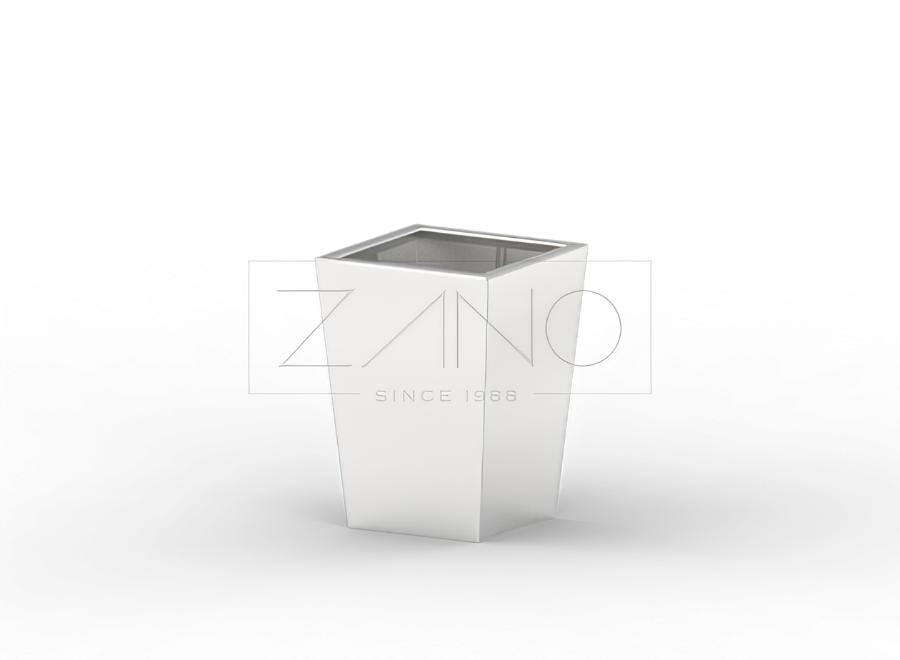 Modern Tulip planter made of stainless steel, size S