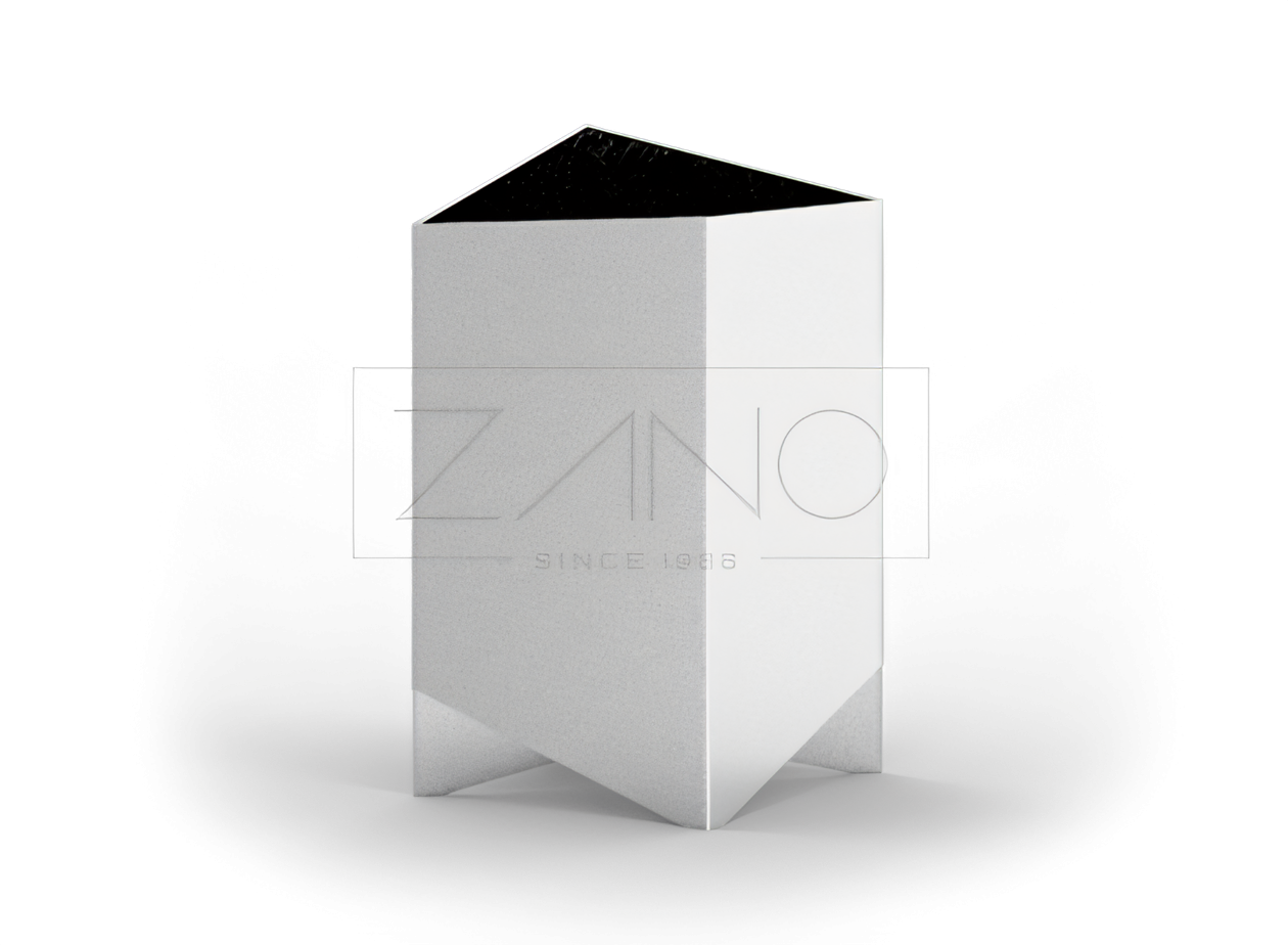 Rock planter | ZANO Street Furniture Urban pot made of stainless steel