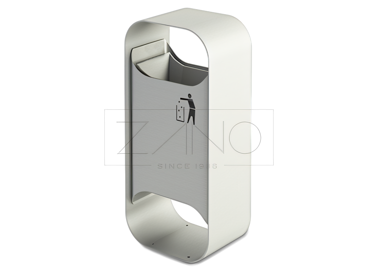 litter bins for shopping centres Clipo is a modern style litter bin made of stainless steel- the most durable material