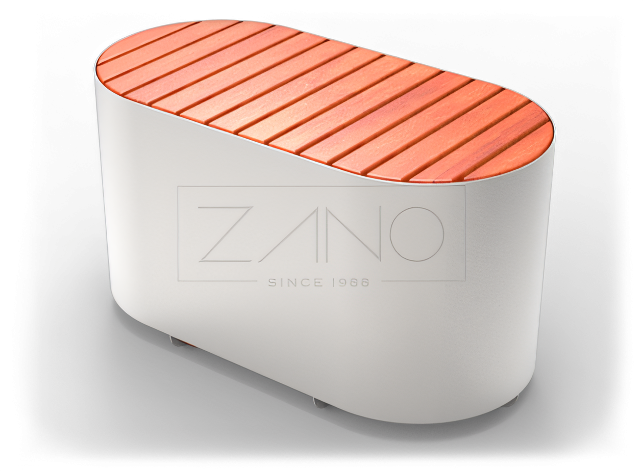 Modern bench Univers by ZANO | Stainless Steel