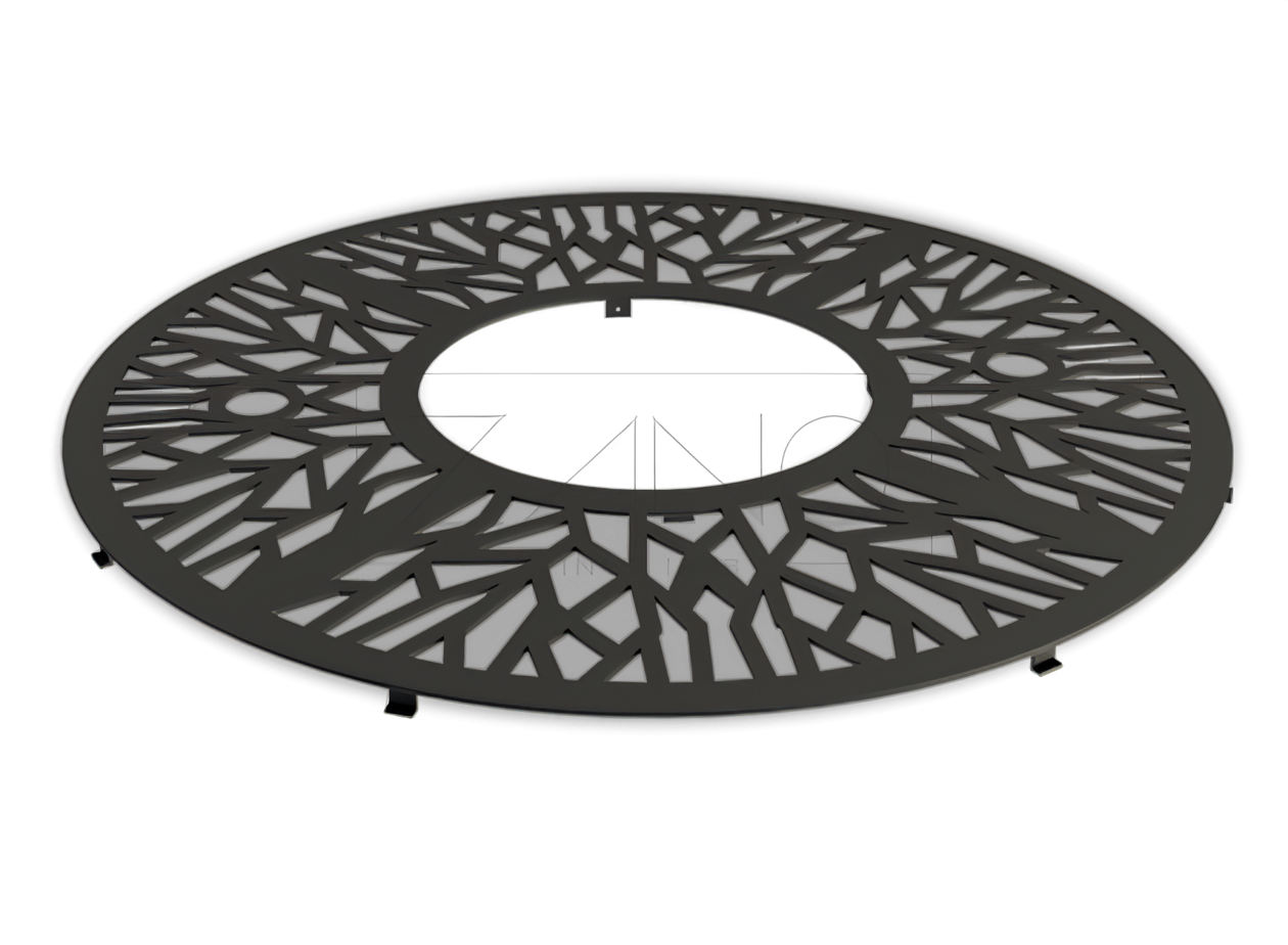 11.061 is a circualr decorative tree grille