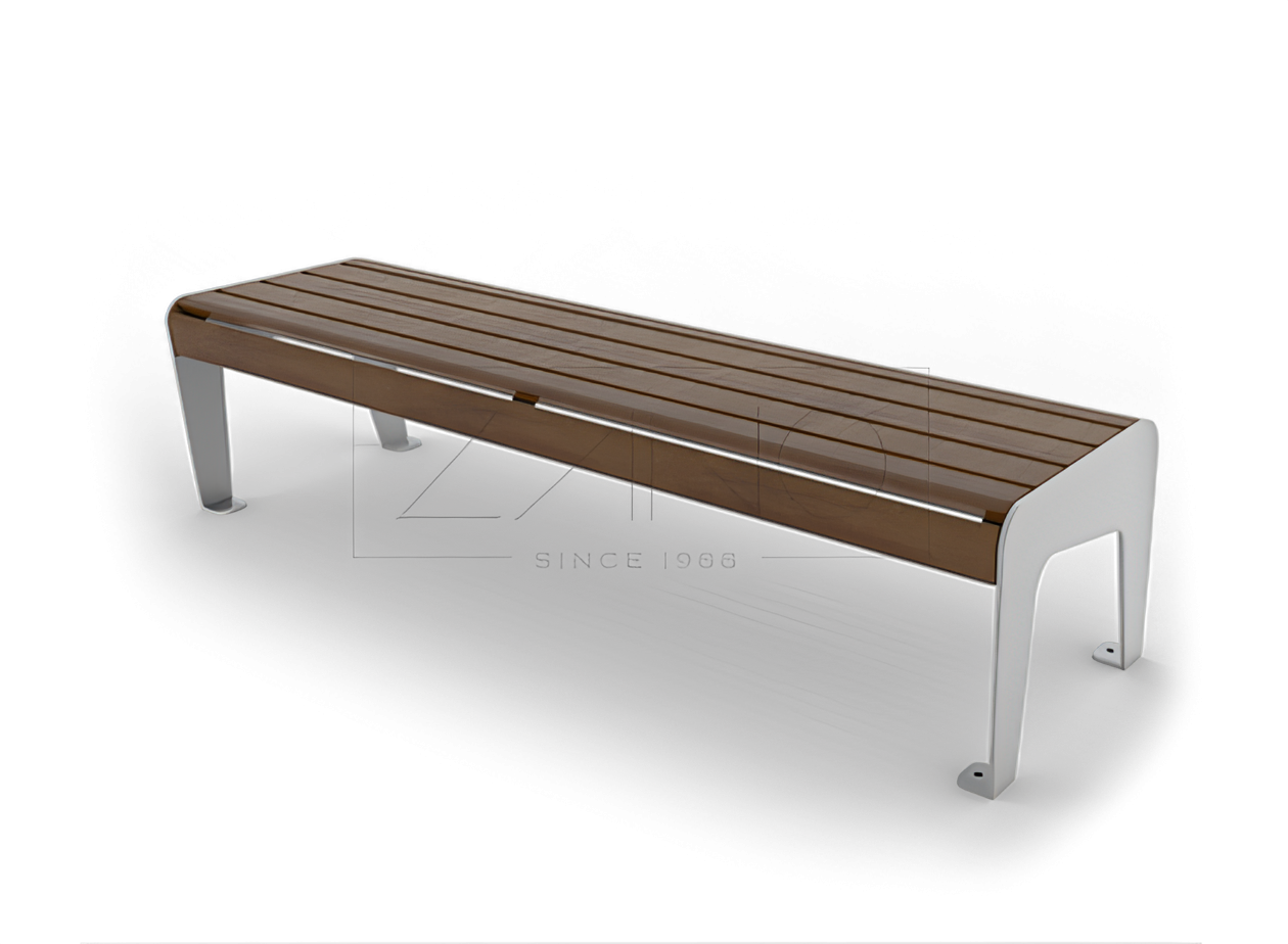 Bench Soft 02.412 stainless steel benches without backrest