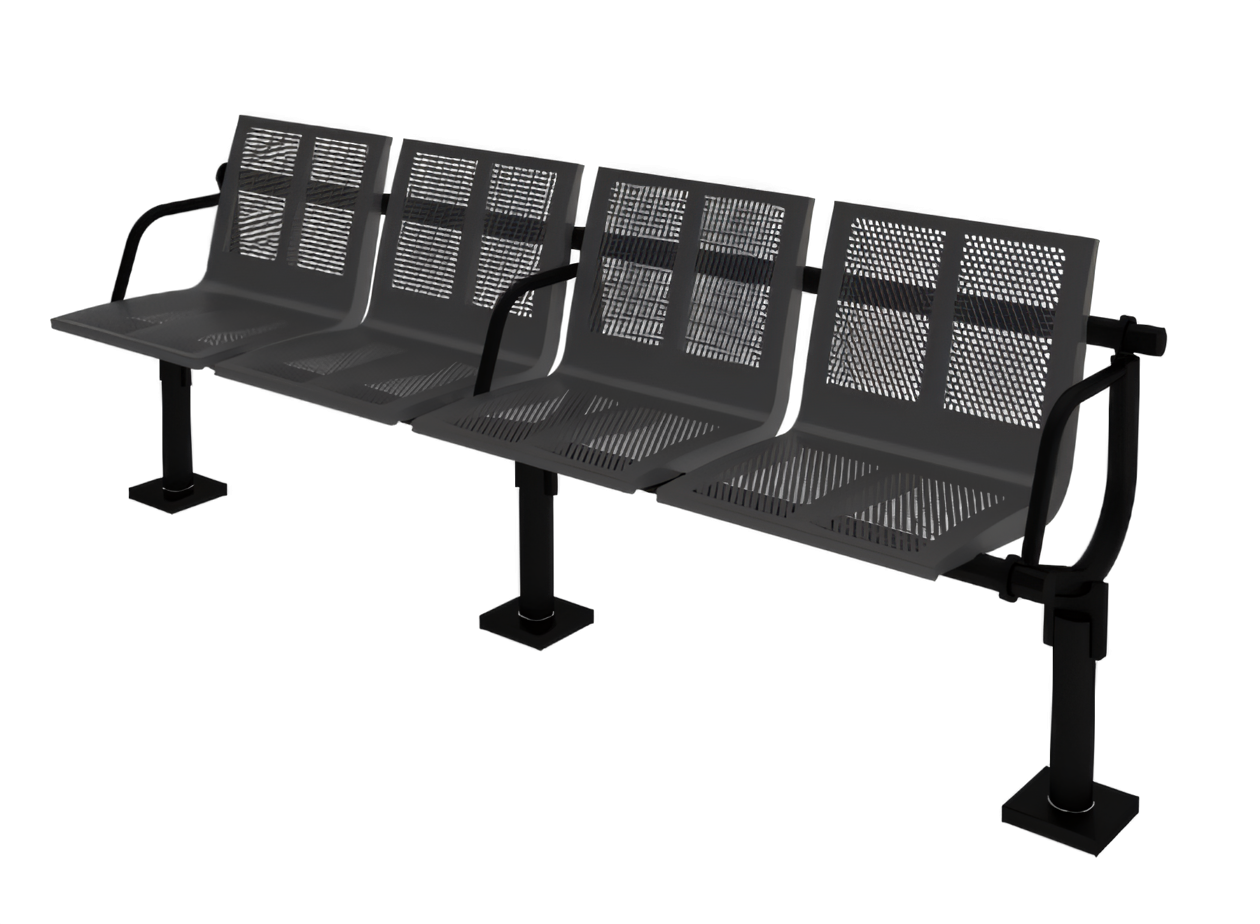 Quatro bench - elegant way of waiting Quatro bench - elegant way of waiting