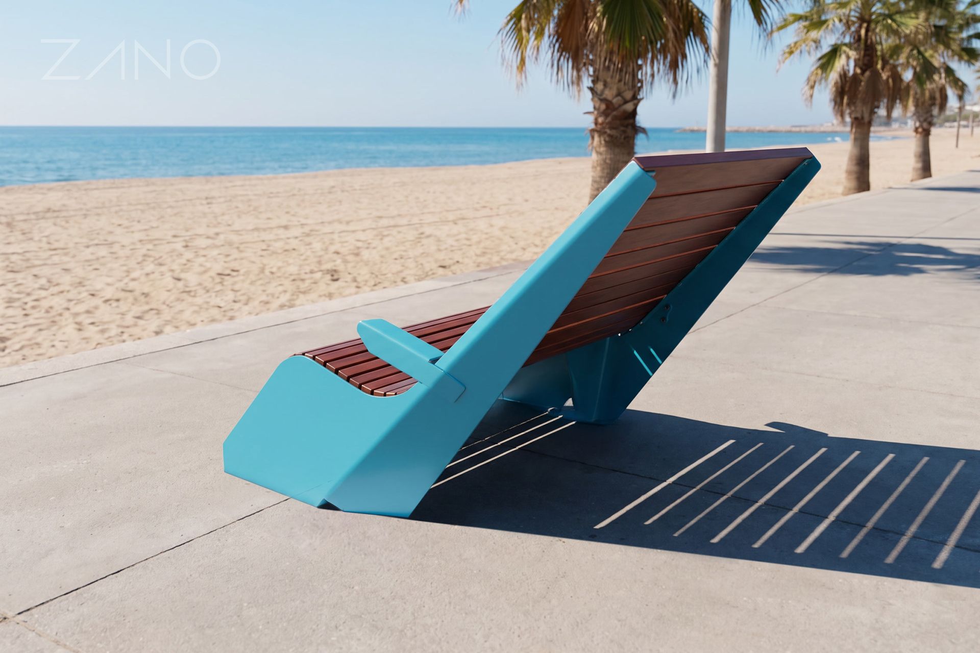 DUO Seaside Promenade Sun Lounger DUO Seaside Promenade City Lounger