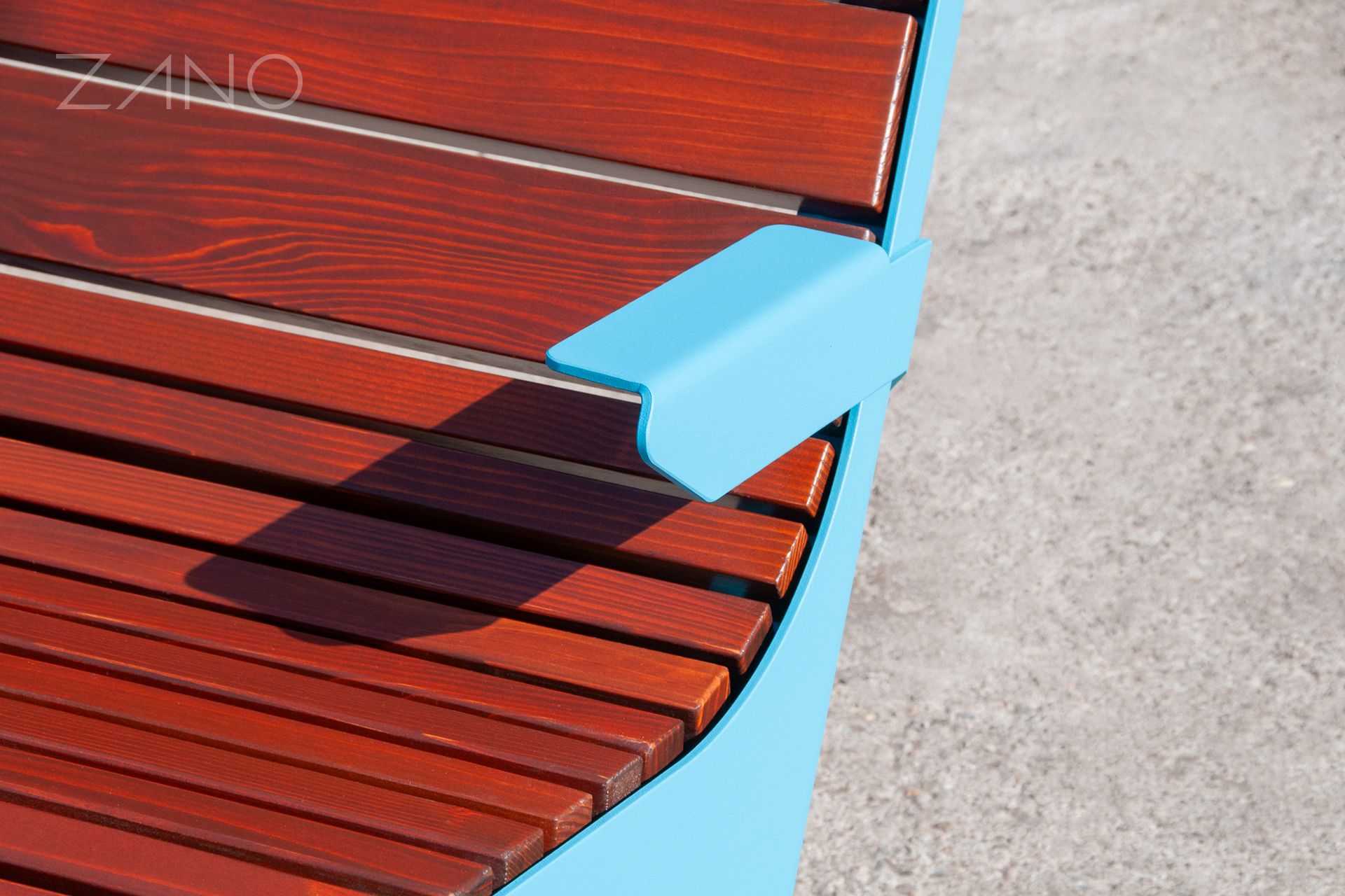 Duo city loungers, turquoise Duo city lounger, turquoise