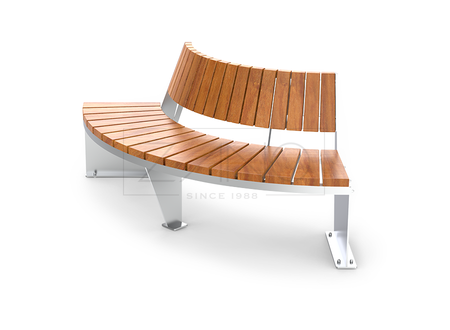 zano domino bench modular modern urban furniture