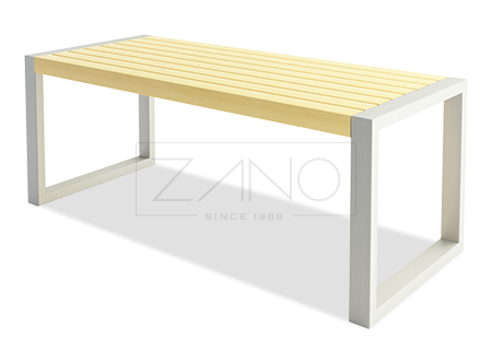 Sharp table made of durable stainless steel