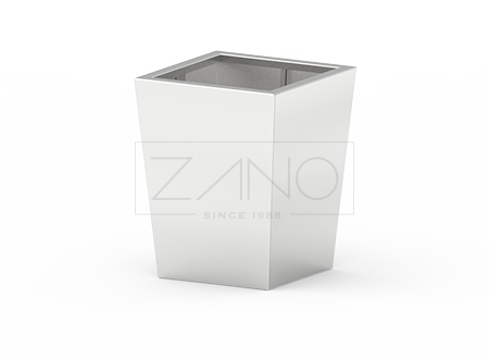 Tulip planter 06.021.2 made of stainless steel, size M | ZANO Street Furniture