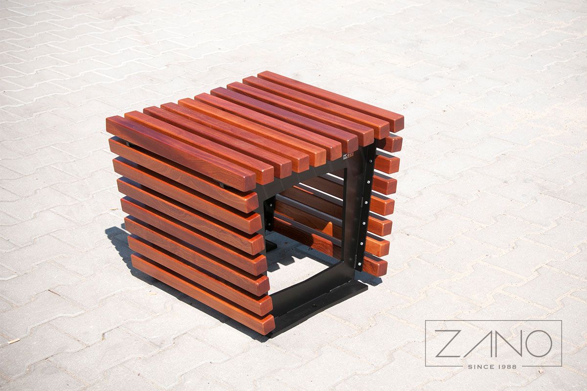 Stylish seat for urban public space