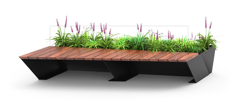 Modular city bench