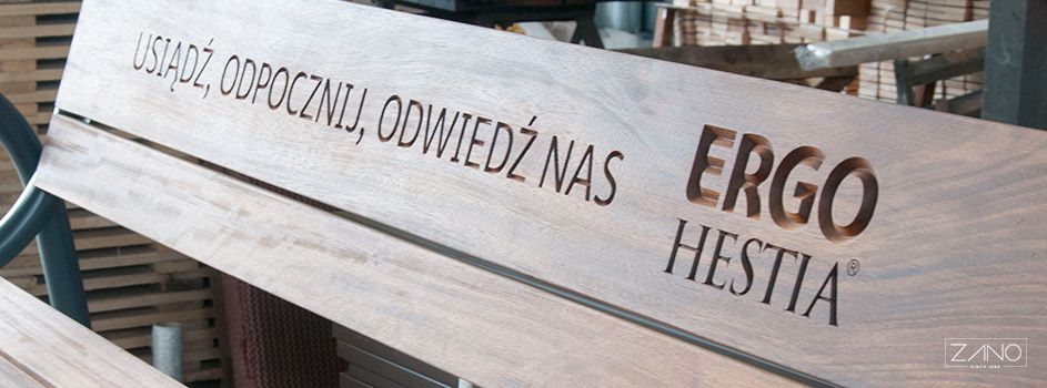 Realisation for Ergo Hestia | Classic bench | Exotic wood
