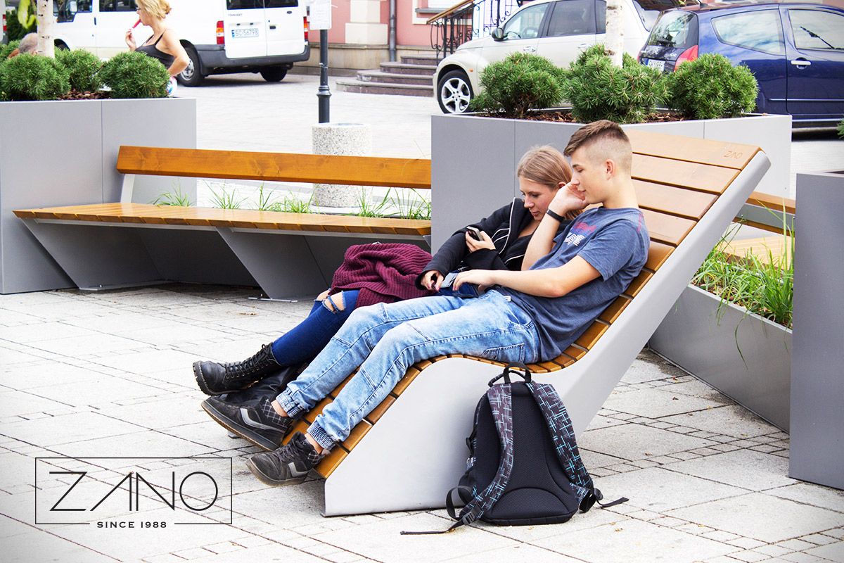 Duo lounger made by ZANO