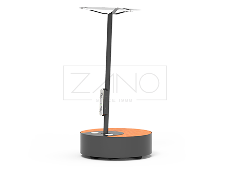 Mobile charging station with USB and Wi-Fi | ZANO Street Furniture