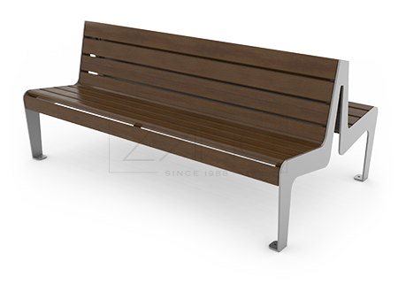 double - sided benches stylish and modern