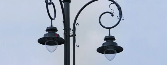 Poznan street lamps