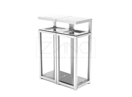 two-chamber-recycling-bin-altus-15-252-4-stainless-steel made of stainless steel