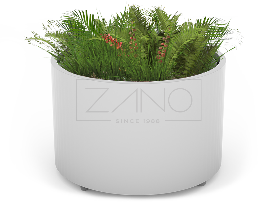 Round Planter Universe 06.055.XL Stainless Steel