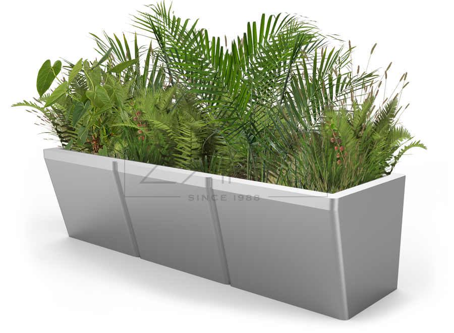 Planter Scandik 06.046.L | Stainless steel