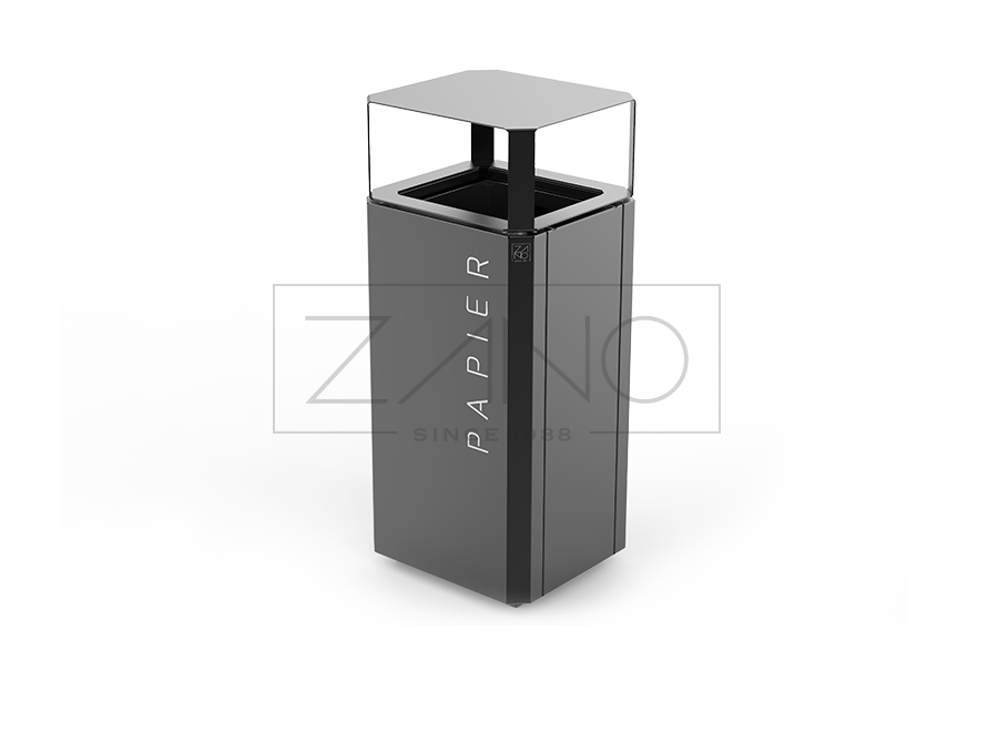 Stilo Litter Bin 03.048.1 | Carbon Steel