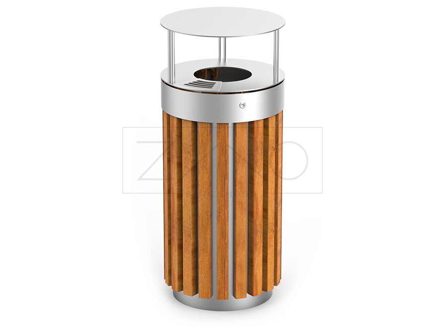 Tubus Litter Bin 03.053.8 stainless steel