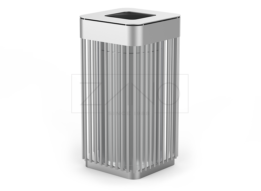 Calypso Litter Bin | Stainless Steel