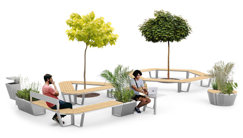 Scandik Modular Benches