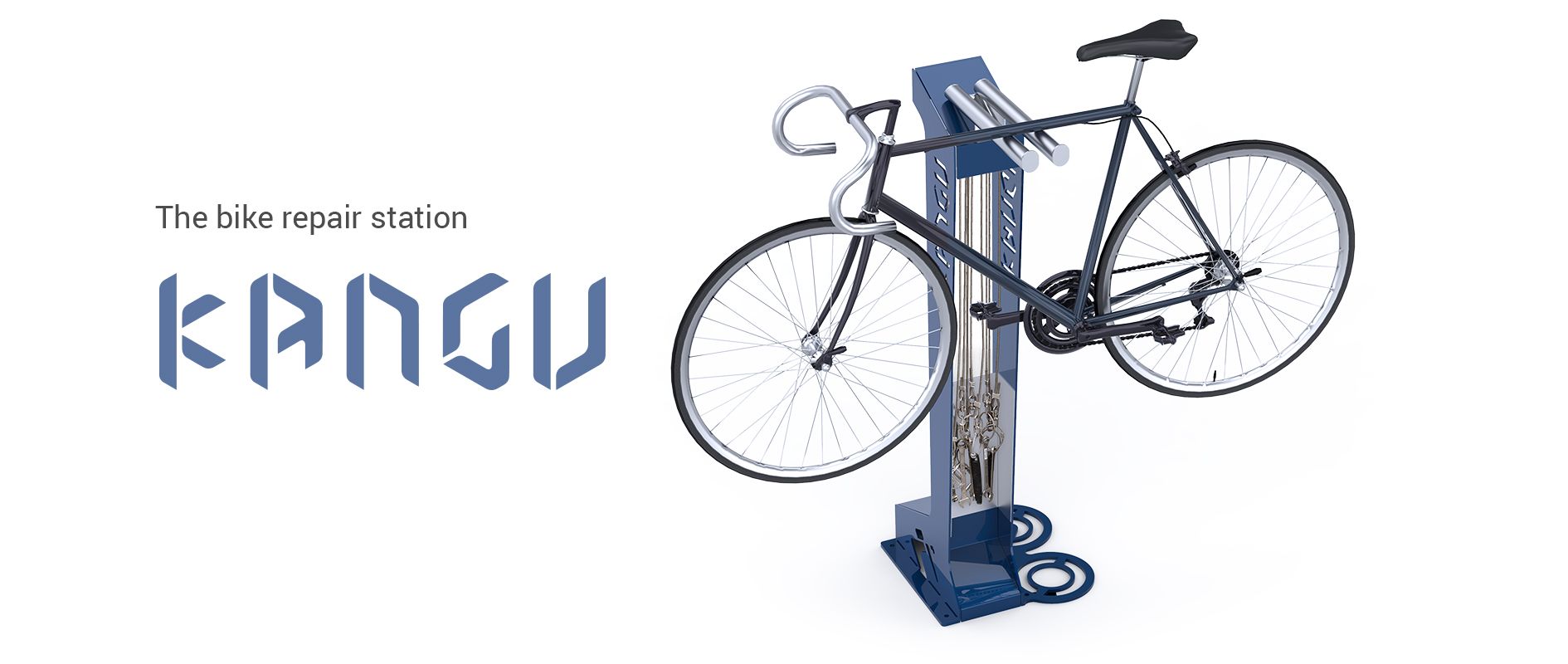 Bike repair station Kangu by ZANO Street Furniture