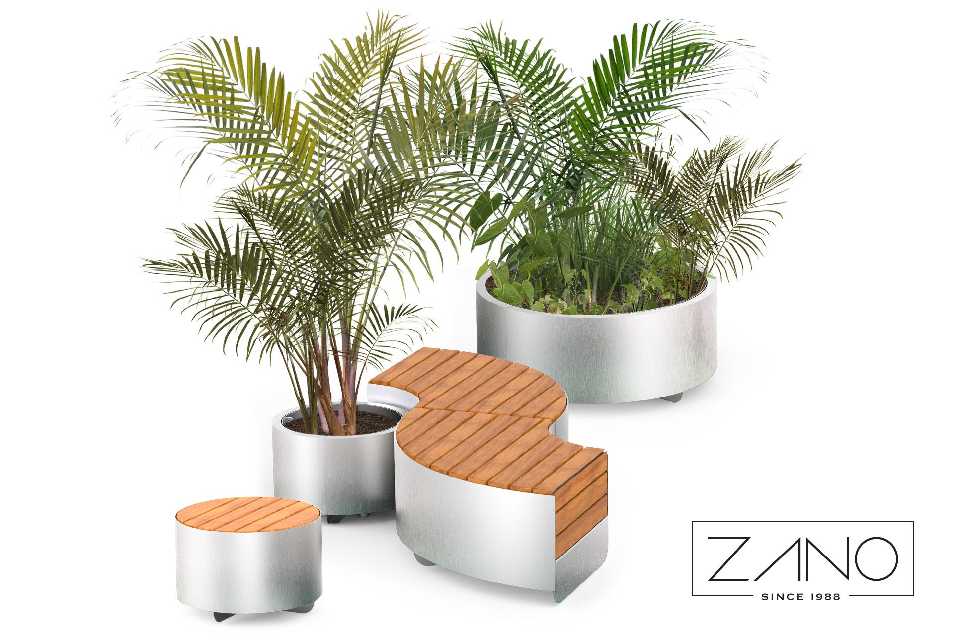 Modular Line Universe | Modern Benches and Planters
