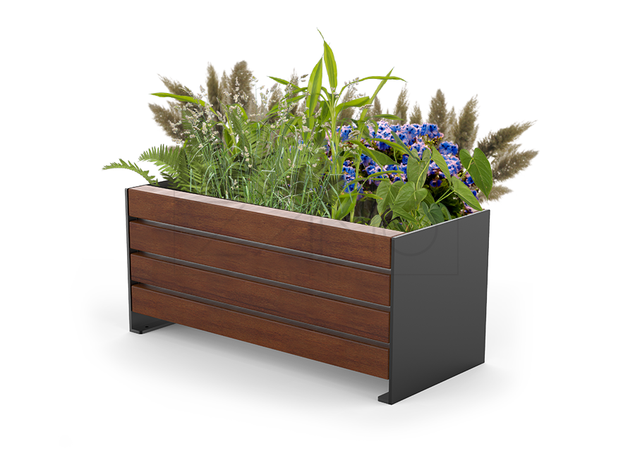 Simple Planter 06.040.M | Modern street planter