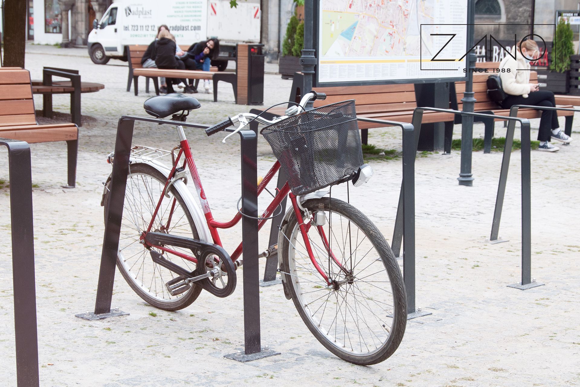 ZANO street bicycle racks and bicycle stands