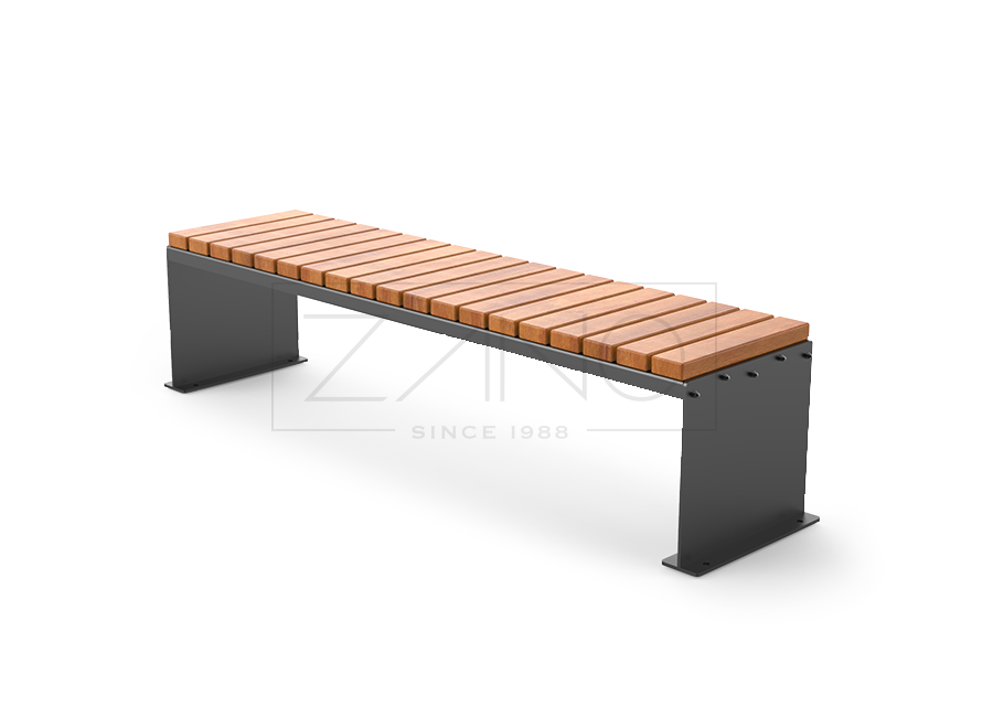 Classic version of the Domino modular city bench