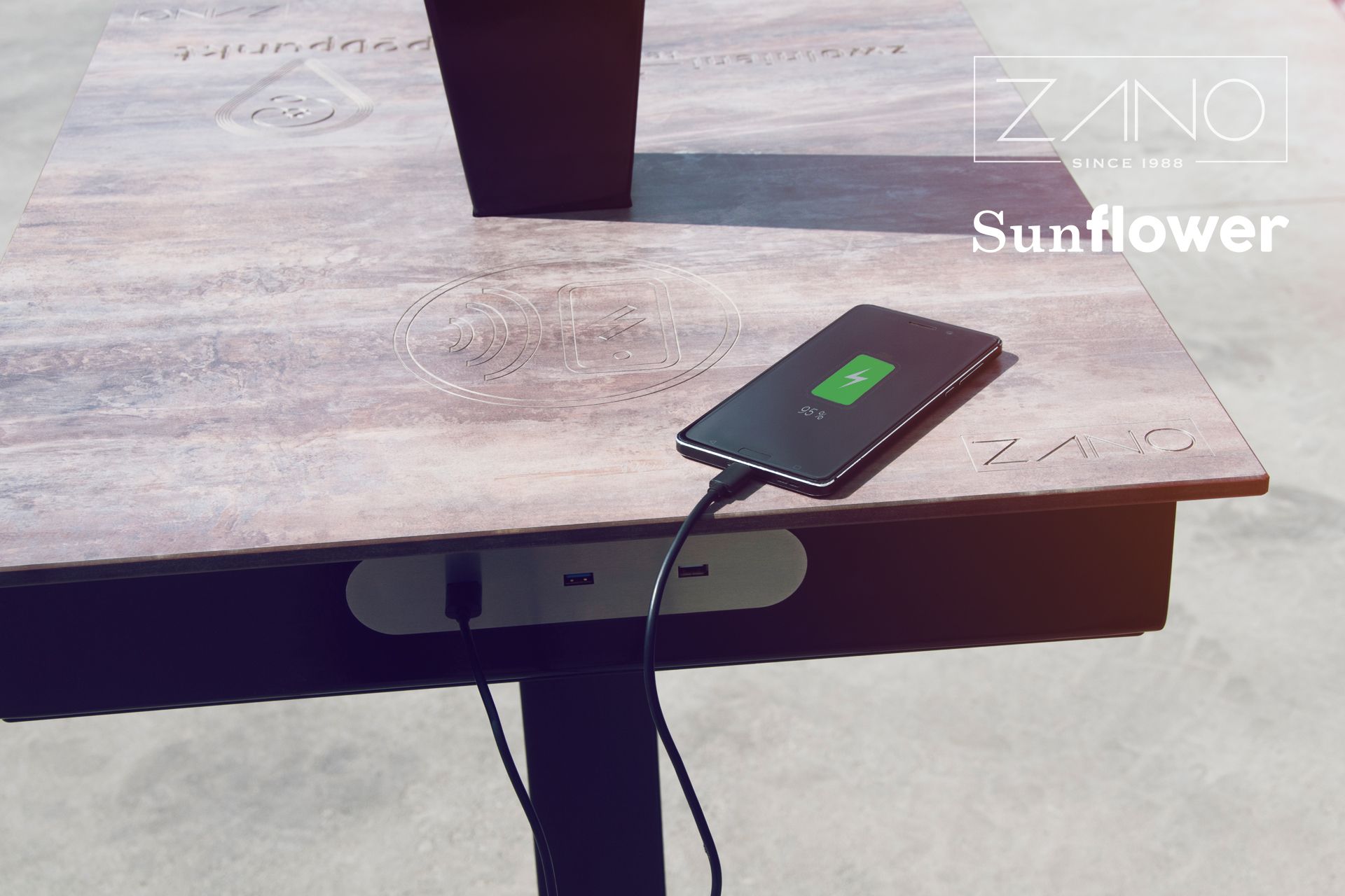 Sunflower - USB charging ports